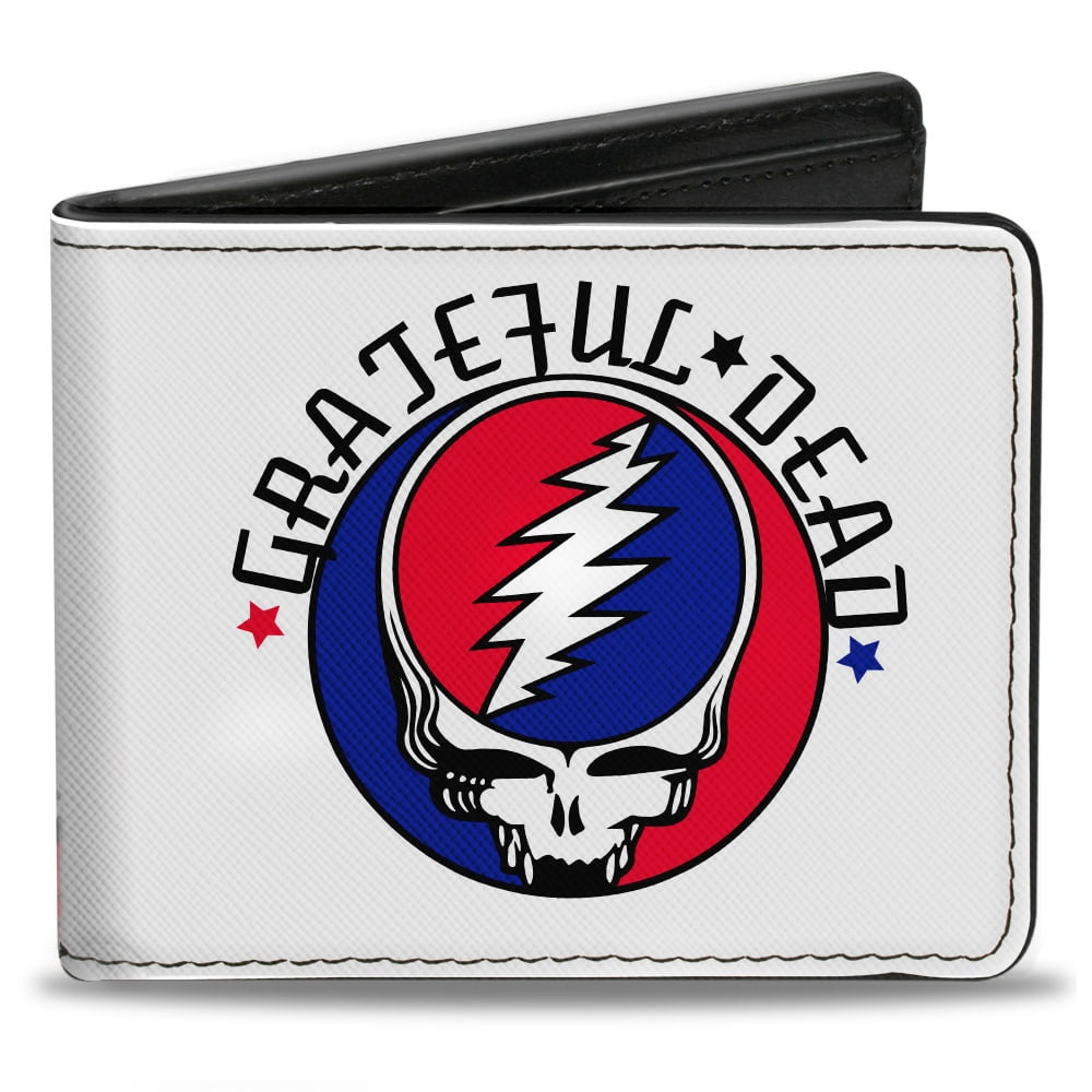 Grateful Dead Wallet, Bifold, Grateful Dead Steal Your Face Logo ...