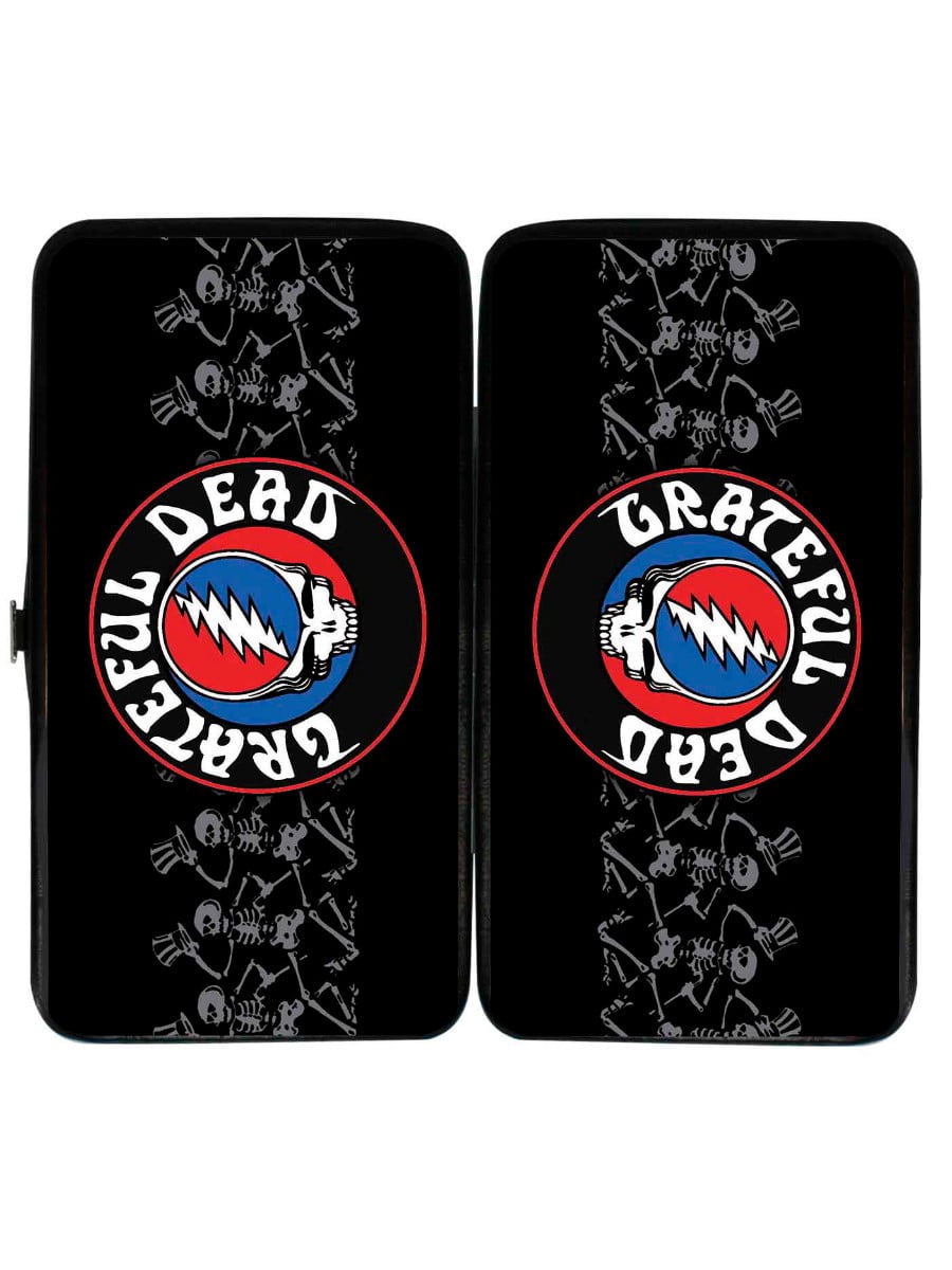 Grateful Dead Wallet, Hinged, Grateful Dead Steal Your Face Logo ...