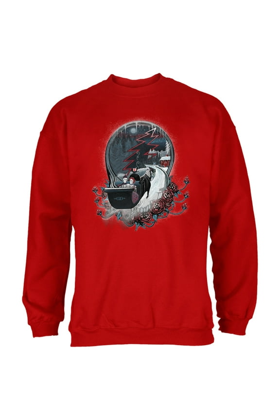 - Winter Sleigh Crew Neck Sweatshirt - Medium