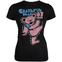 Grateful Dead Women's Juniors 87 Tour Short Sleeve T Shirt