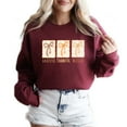 thumbnail image 1 of Grateful Thankful Blessed Fall Sweatshirt Funny Women Cute Casual Long Sleeve Graphic Shirts Pullover Tops, 1 of 4
