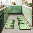 thumbnail image 1 of Grateful Thankful Blessed Kitchen Rugs Set of 2 Grey Non-Slip Kitchen Rug and Mat Cushioned Comfort Kitchen Standing Rug for Kitchen Floor Farmhouse Thanksgiving Decor 17"x47"+17"x30", 1 of 6