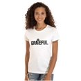 thumbnail image 1 of Grateful Thankful Christian Jesus Womens Fitted Plus Size Graphic Tee Brisco Brands 3X, 1 of 5