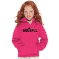 thumbnail image 1 of Grateful Thankful Christian Jesus Youth Hoodie Boy Girl Teen Brisco Brands L, 1 of 6