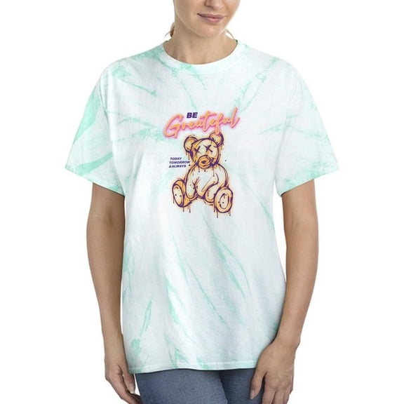 Grateful Today Tomorrow Tie Dye Cyclone Women -Image by Shutterstock, Female Medium