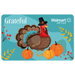Grateful Turkey Walmart eGift Card