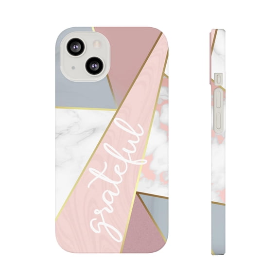 Grateful - iPhone 13 Slim Case ( Finish:Matte;)