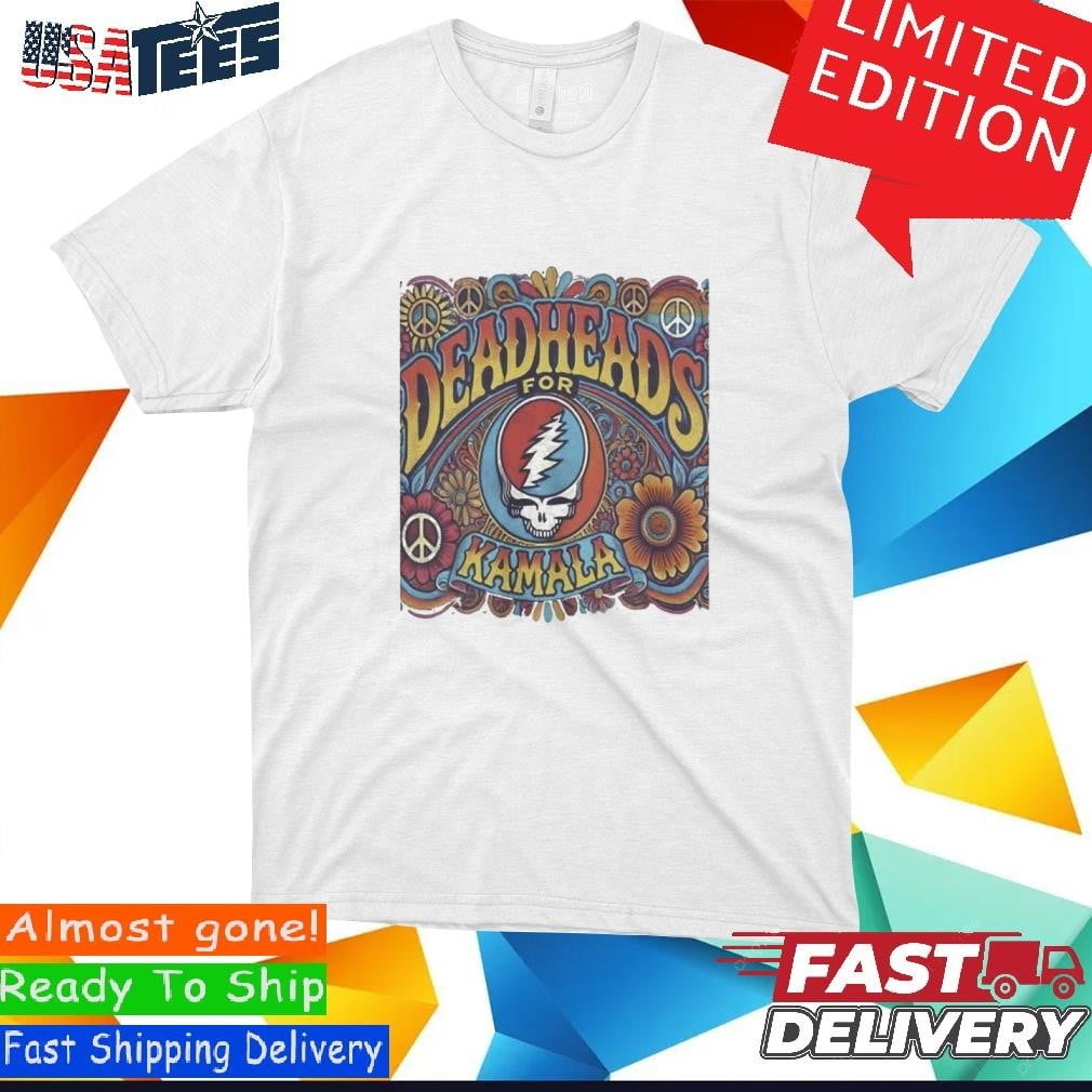 Gratefuldead Deadheads For Kamala Harris Tshirt