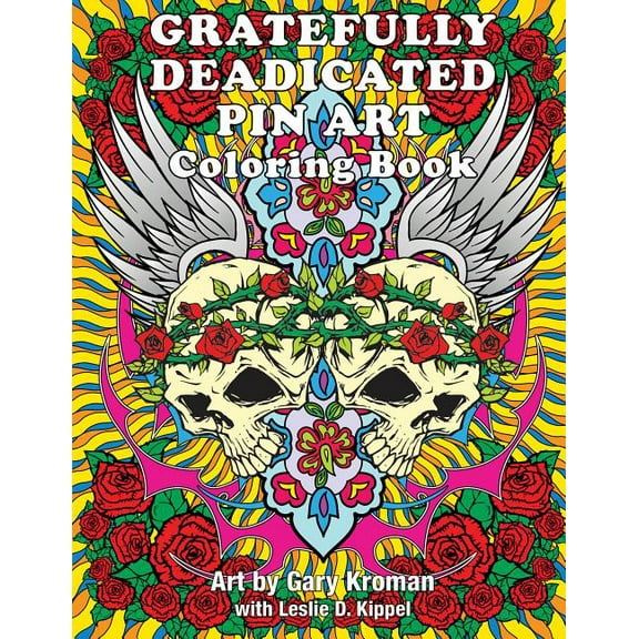 Gratefully Deadicated Pin Art: Coloring Book, (Paperback)