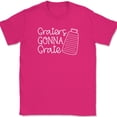 thumbnail image 1 of Graters Gonna Grate T-Shirt Funny Kitchen Humor Cooking Text Tee - Pink, 3XL, 1 of 1