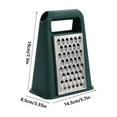 thumbnail image 1 of Graters For Kitchen, Cheese Grater with Container, Slicer For Kitchen, Vegetable Grater, Carrot Shredder, Julienne Slicer and Peeler, Potato Slicer, Cheese Shredder, 1 of 5