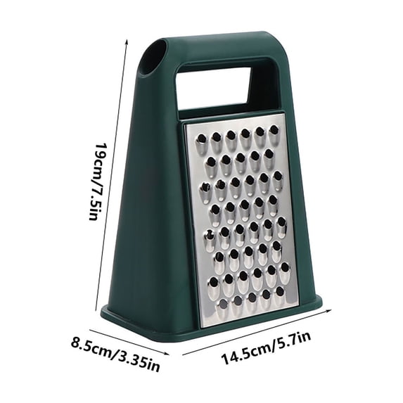 Graters For Kitchen, Cheese Grater with Container, Slicer For Kitchen, Vegetable Grater, Carrot Shredder, Julienne Slicer and Peeler, Potato Slicer, Cheese Shredder