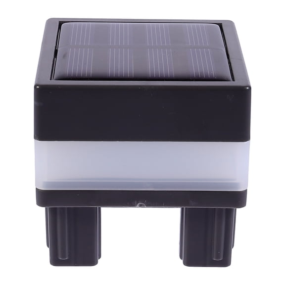 Gratier 1PC Outdoor Waterproof Pillar Lamp Courtyard Fence Lamp Solar Energy Light