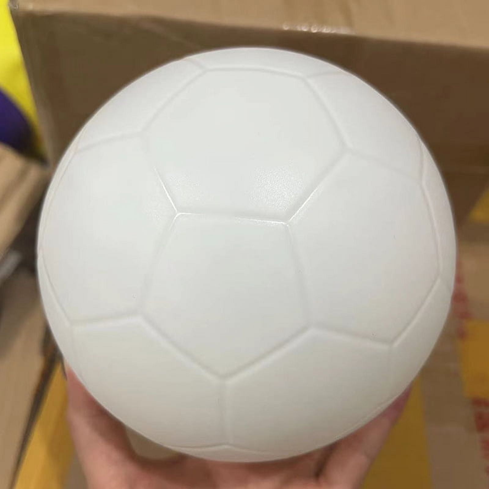 Gratier White Soccer Kids Footballs Diy Toy 18 CM Youth Soccer Paintable For Game Training Practice Charity Donation Children Activities