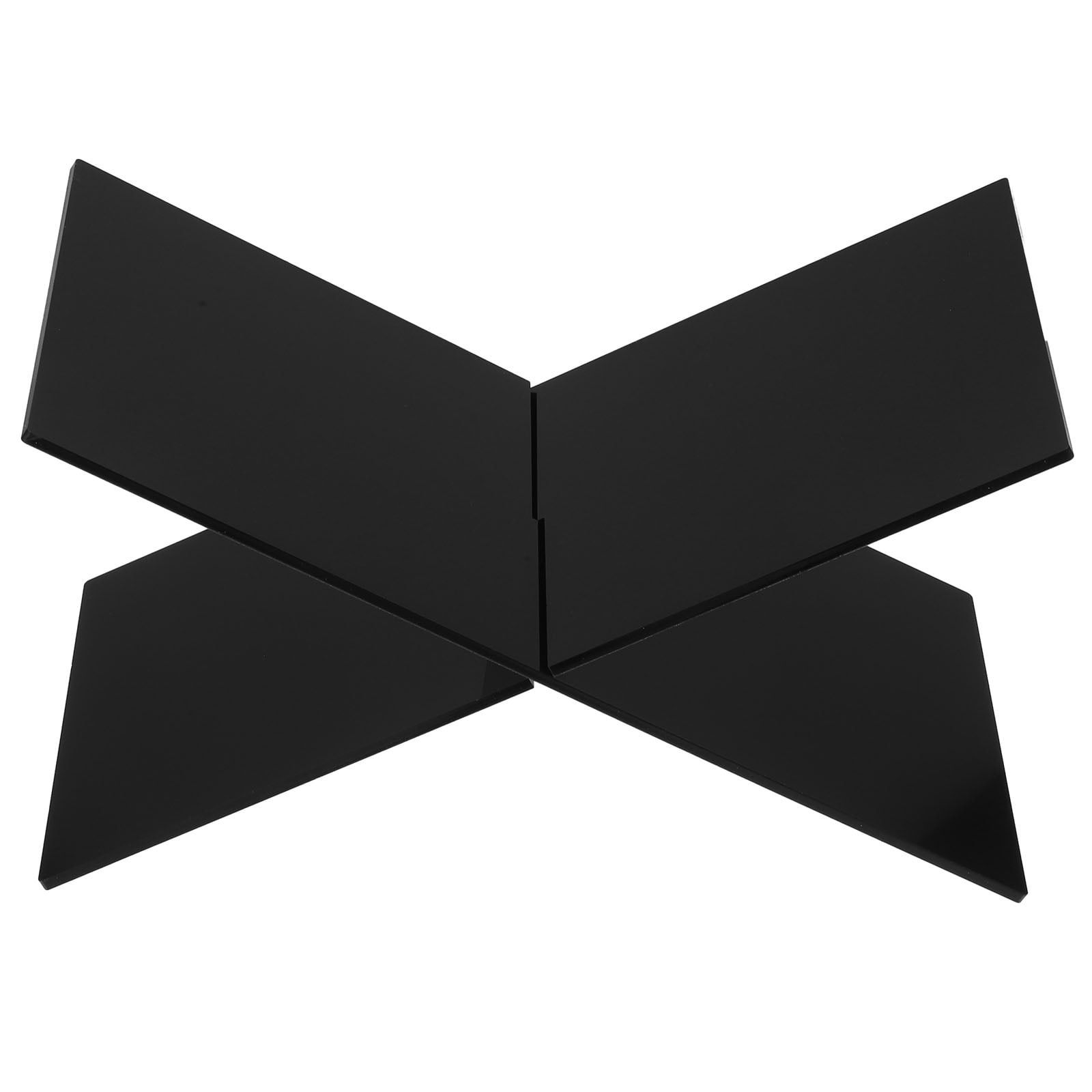 Gratier Xshaped Acrylic Book Coffee Table Stand Book Stand Document