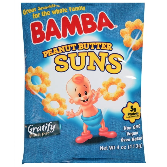 Gratify Bamba Peanut Butter Puffs 4 oz (Pack Of 12)