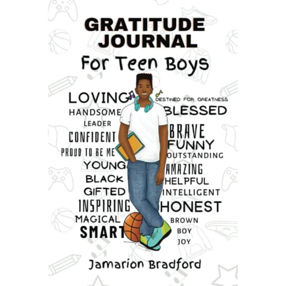 Pre-Owned Gratitude Journal for Teen Boys (Paperback) 1957162015 9781957162010