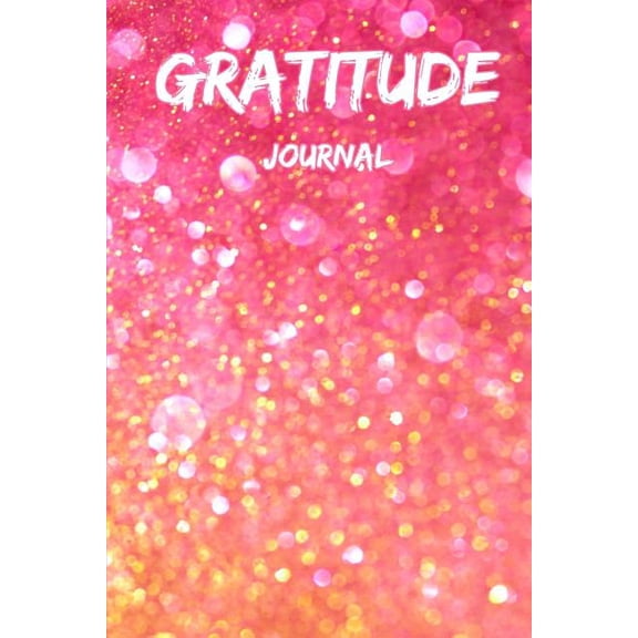 Gratitude Journal: Wide Ruled, Blank Notebook, Pocket Size, Glossy Cover Design on Front and Back, 6 X 9 Inches (Paperback)
