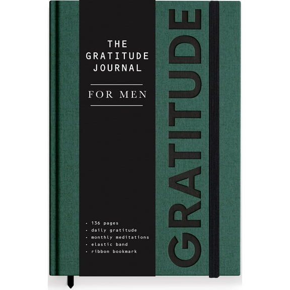 Gratitude Journal for Men: A Daily 5 Minute Guide for Mindfulness, Positivity, Leadership and Self Care (Premium Keepsake Edition)