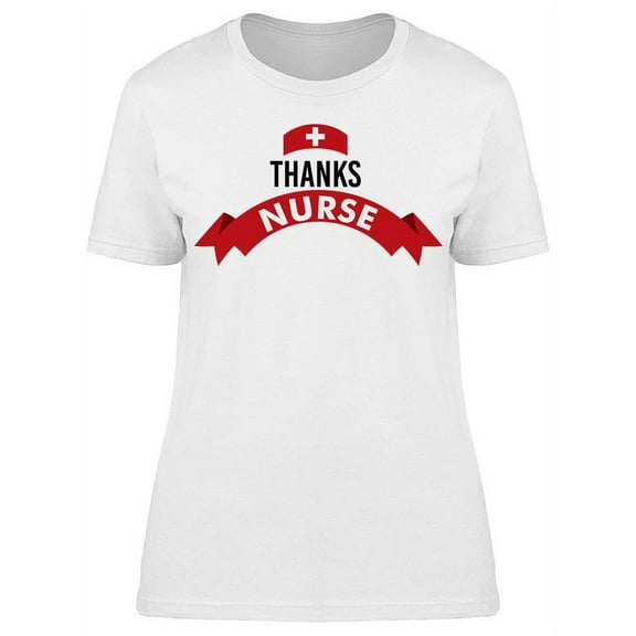 Gratitude Nurse Design T-Shirt Women -Image by Shutterstock, Female Medium