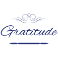 thumbnail image 1 of Gratitude Vinyl Decal Sticker Quote - Medium - Dark Blue, 1 of 3