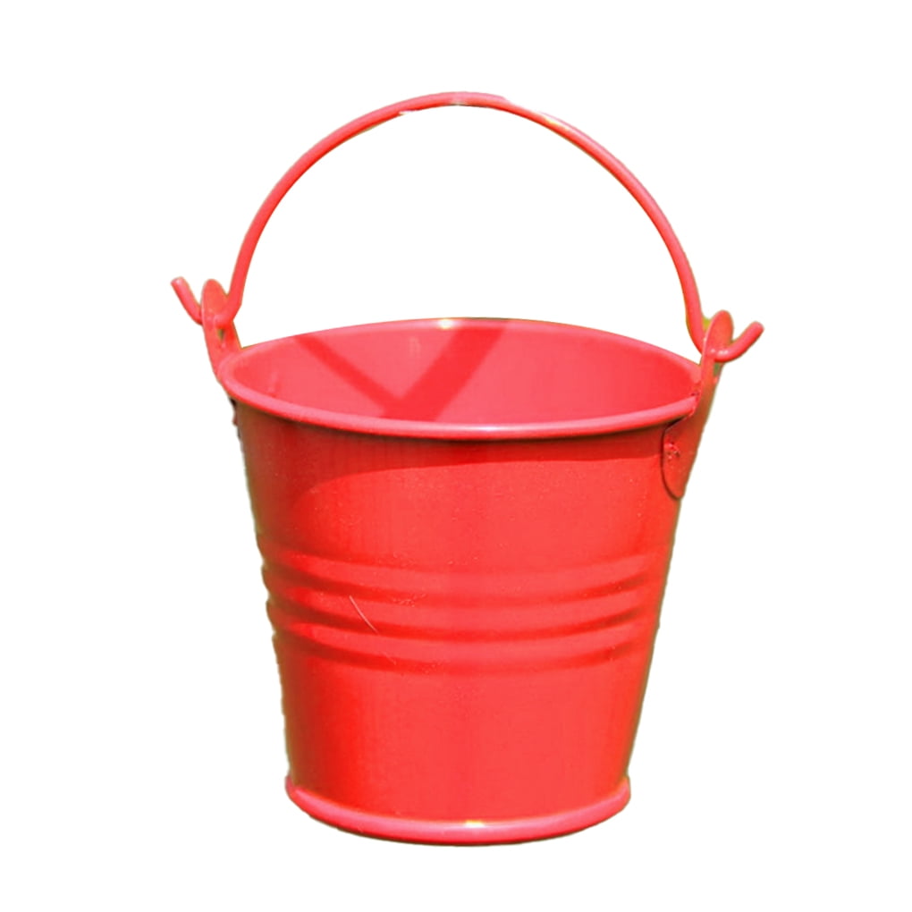 Gratying Metal Storage Bucket Tin Gift Box Party Favors Souvenirs Gifts