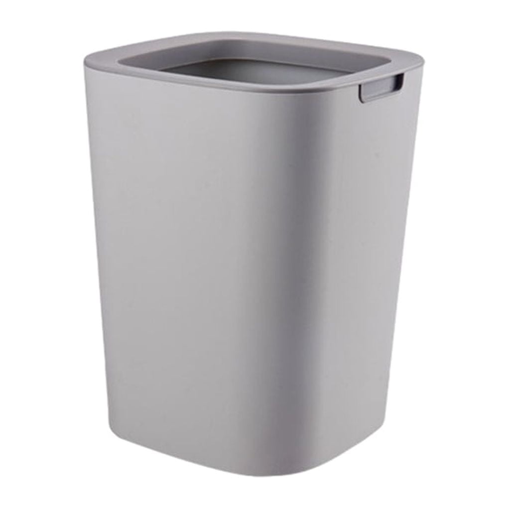 Gratying Minimalist Trash Can With Enlarged Opening For Office