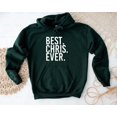 thumbnail image 1 of GravTee11 Best Chris Ever Personalized Name. Funny Father's Day Gift T-Shirt, SW, Hoodie, for Unisex, up to size 5XL., 1 of 5