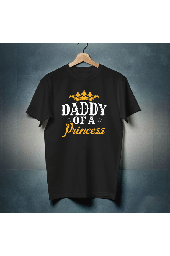 GravTee12 Daddy Of A Princess Funny Father Daughter Father's Day Gift T-Shirt, SW, Hoodie, for Unisex, up to size 5XL.