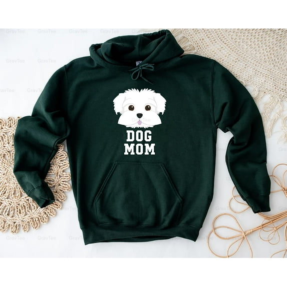 GravTee13 Dog Mom Maltese Lover Cute Mother's Day Pet Parent Gift T-Shirt, SW, Hoodie, for Unisex, up to size 5XL.