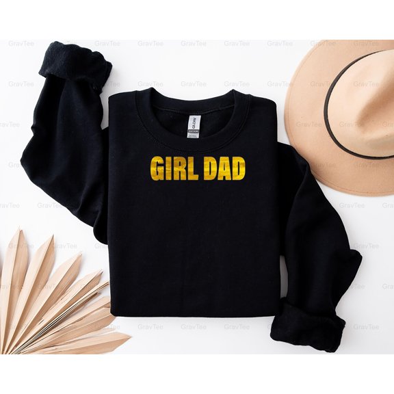 GravTee14 Girl Dad Last Minute Funny Fathers Day Graphic Design Style Daughter Parent Humor T-Shirt, SW, Hoodie, for Unisex, up to size 5XL.