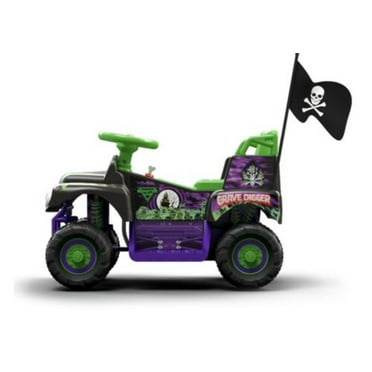 Grave Digger 6-Volt Battery Powered Ride-On: The Ultimate Monster Jam Experience for Kids