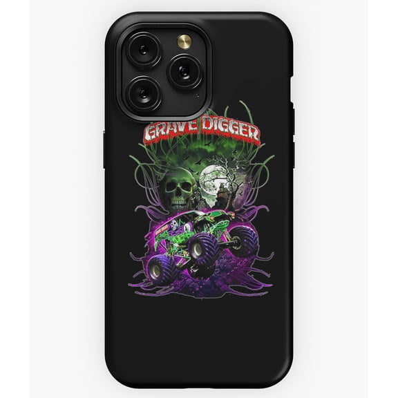 Grave Digger Monster Jam Monster Truck G2899 Phone Case for iPhone17 16 15 14 13 12 11 Pro Max