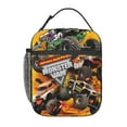 thumbnail image 1 of Grave Digger Monster Jam Truck Insulated Lunch Bag - Waterproof, Leakproof- Reusable Lunchbag Unisex, 1 of 1
