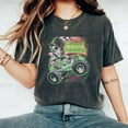thumbnail image 1 of Grave Digger Monster Truck Racing Team Jam Show Graphic Fan Comfort Color T-Shirt Unisex, up to 4XL, 1 of 4
