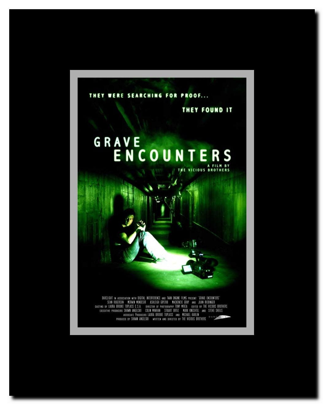 Grave Encounters Framed Movie Poster