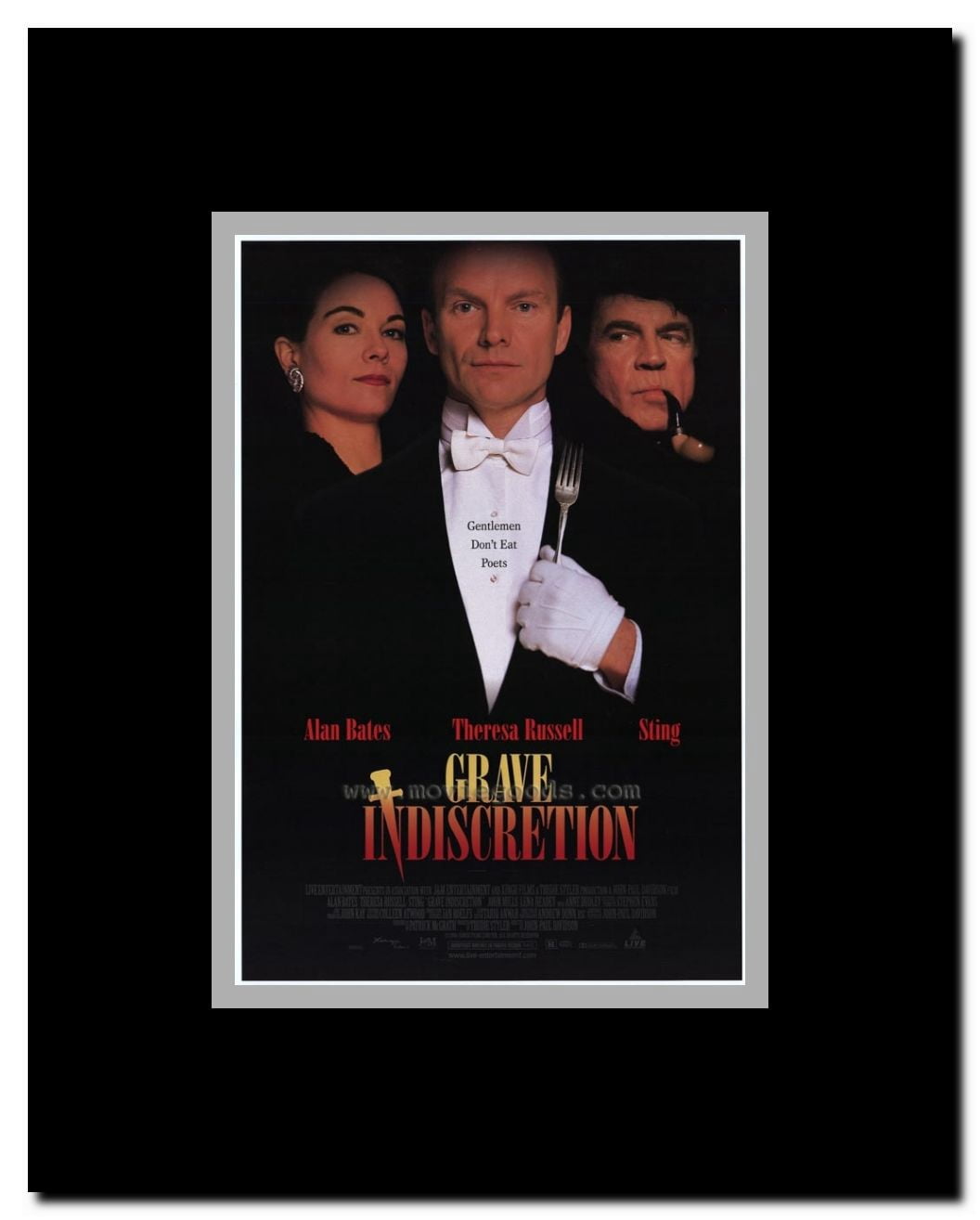 Grave Indiscretion Framed Movie Poster