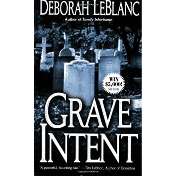 Pre-Owned Grave Intent: Novel (Paperback) 0843955538 9780843955538