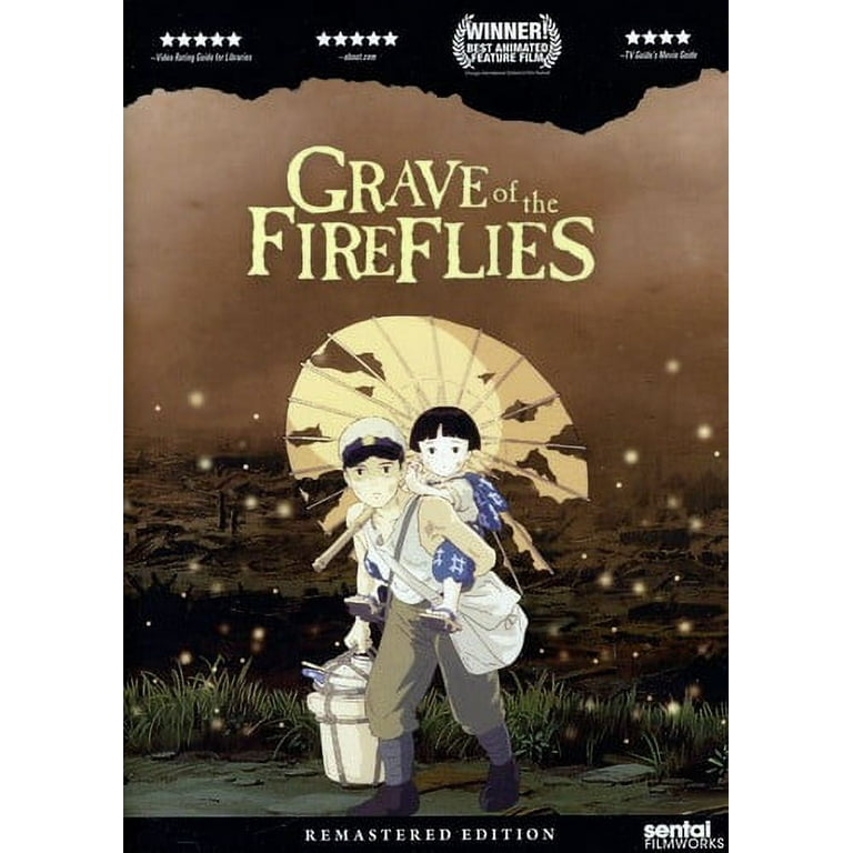 Original Grave of the Fireflies Anime Poster