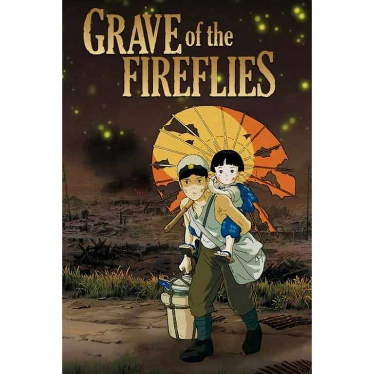 Grave of the Fireflies Movie Poster | Magnet