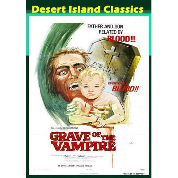 Grave of the Vampire (aka Seed of Terror) (DVD), Desert Island Films, Horror