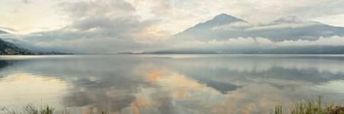 Gravedonna Lake Vista Canvas Art - Alan Blaustein (12 x 36)