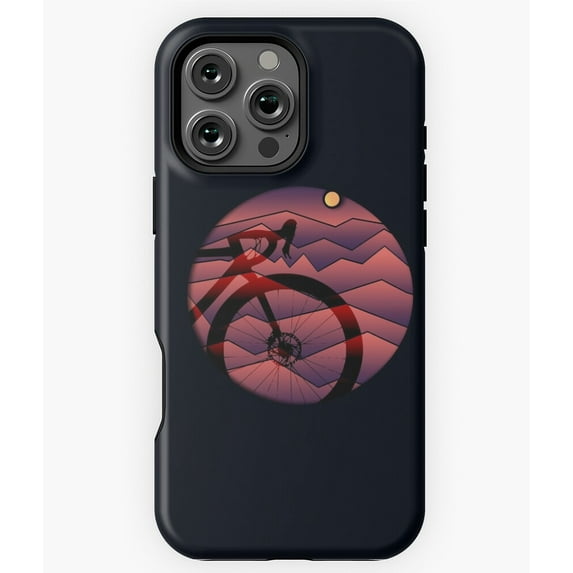 Gravel Colors Bicycle Cycling Art Phone Case for iPhone 16 15 14 13 12 11 Pro Max