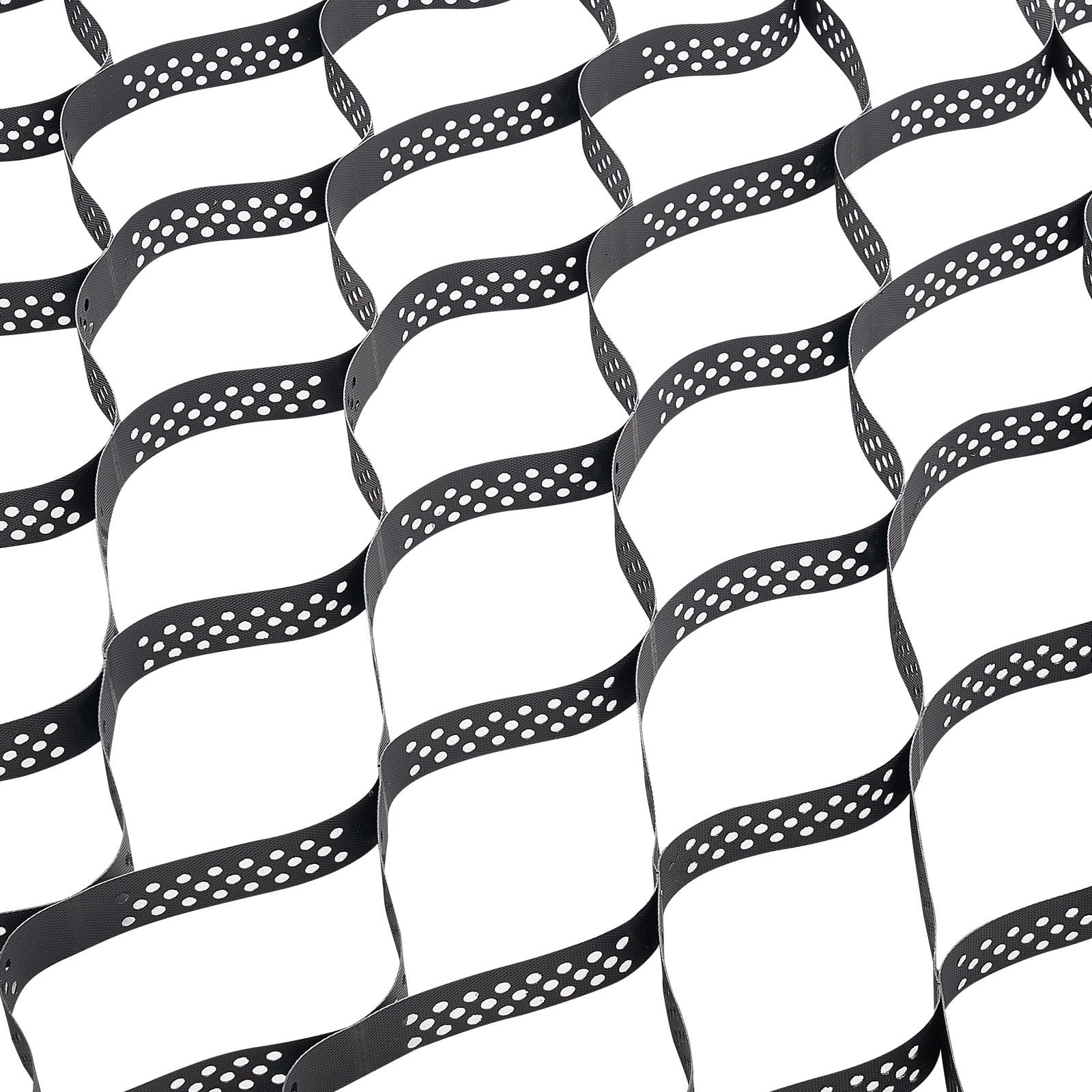 Gravel Grid, 1880 LBS Per Sq ft Grass Ground Retainer, Permeable Geo Grids Driveway Stabilization, for Garden, Patio, Walkway, RV Parking Slopes, 2 Inch Depth, 17.06x8.86FT/5200x2700mm