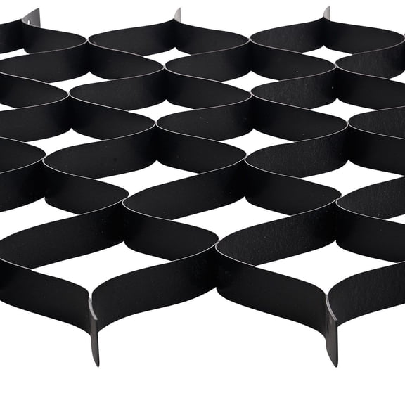 Gravel Grid 2 Inch Depth 26.87 x 3.94 FT 8200 x 1200 mm 1880 LBS Per Sq ft Grass Ground Retainer Permeable Geo Grids Driveway Stabilization for Garden Patio Walkway RV Parking Slopes