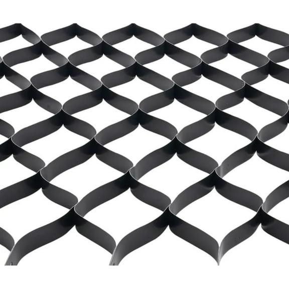 Gravel Grid, 2 Inch Depth, 26.87 x 3.94 FT / 8200 x 1200 mm, 1880 LBS Per Sq ft Grass Ground Retainer, Permeable Geo Grids Driveway Stabilization, for Garden, Patio, Walkway, RV Parking Slopes