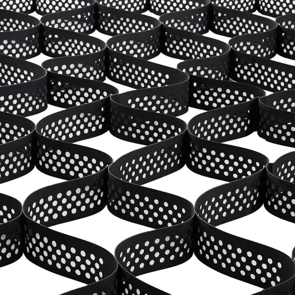Gravel Grid 3 Inch Depth 24.93 x 9.52 FT 7600 x 2900 mm 1880 LBS Per Sq ft Grass Ground Retainer Permeable Geo Grids Driveway Stabilization for Garden Patio Walkway RV Parking Slopes