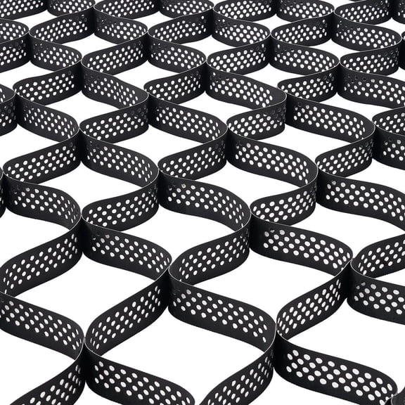Gravel Grid, 3 Inch Depth 24.93x9.52 ft, Permeable Geo Grid Driveway Stabilization, Heavy Duty 1880 lbs/sq ft Ground Retainer for Patio, Walkway, RV Parking Slopes