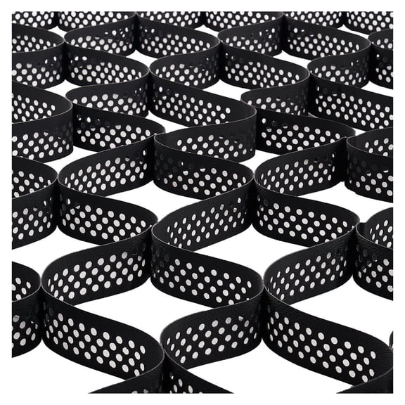 Gravel Grid 3 Inch Depth - 24.93x9.52ft Driveway Stabilizer, Ground Retainer for Garden, Patio, Walkway, RV Parking, Permeable Geo Grid