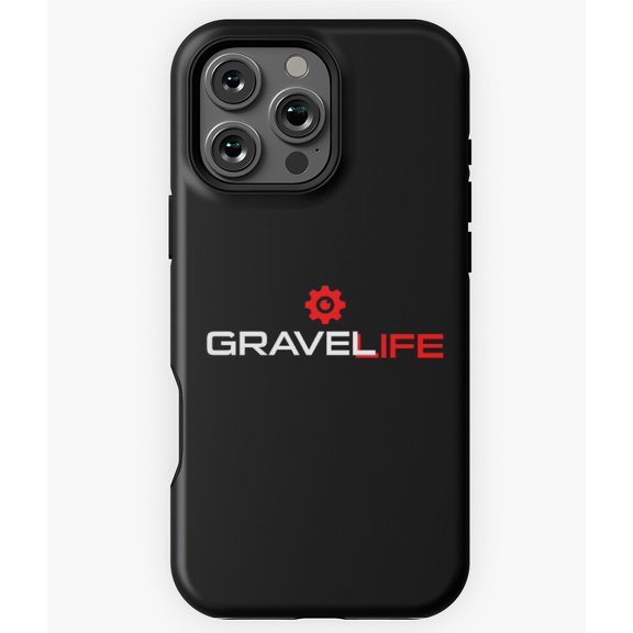 Gravel Life Cycling Bicycle Biking Phone Case for iPhone 16 15 14 13 12 11 Pro Max